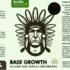 etiqueta fertilizante crecimiento planta de marihuana